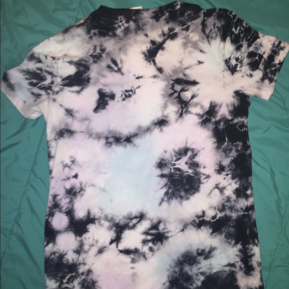 Victoria Secret PINK tie dye blue shirt - Picture 3 of 3